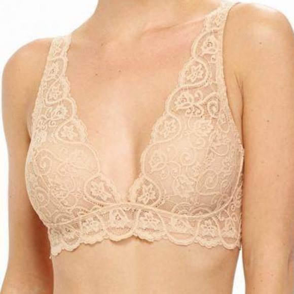 COMMANDO LACE BRALETTE - IVORY - Picture 2 of 7